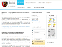 Tablet Screenshot of elsendorf.de